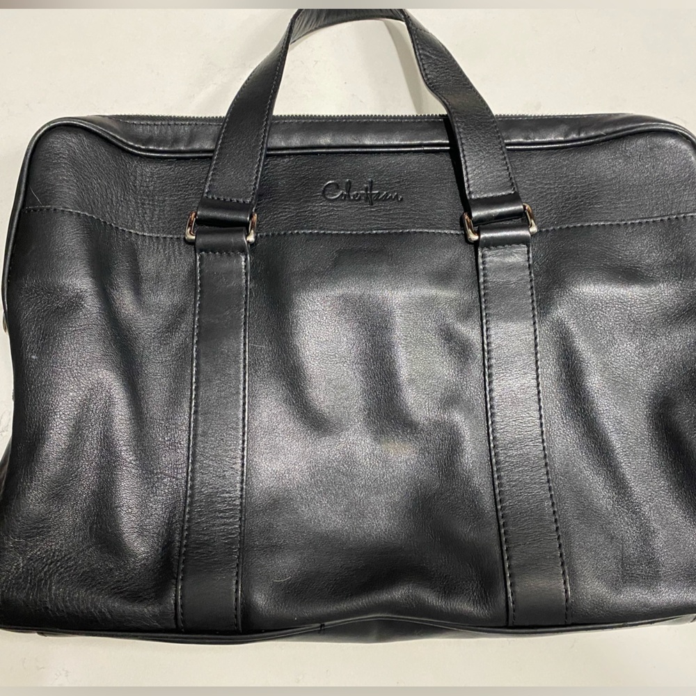Cole Hahn black leather briefcase - Motivated seller… make me an offer!